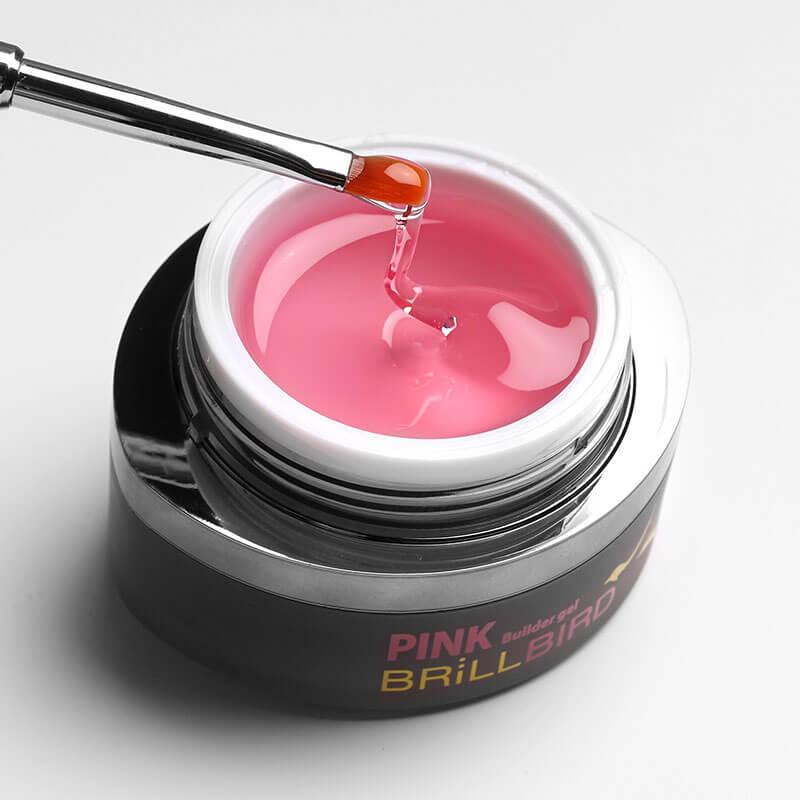 Glassy Pink Gel - Gel transparent nuanțat roz image 0