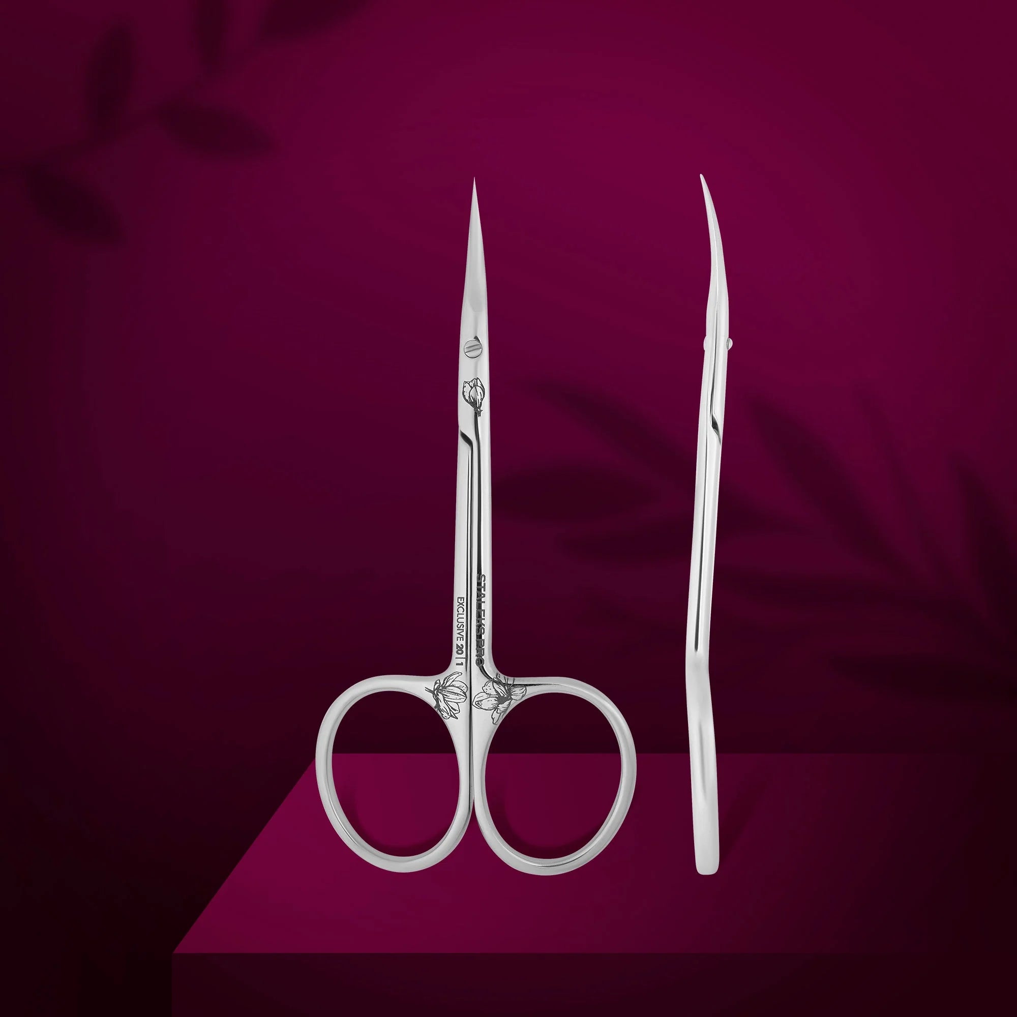 Forfecuță profesională pentru cuticule STALEKS EXCLUSIVE 20 TYPE1 (Magnolia) SX-20/1m image 0