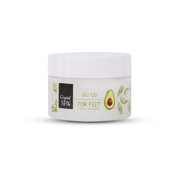 Crystal Spa - Exfoliant Cu Ulei De Avocado & Tea Tree Pentru Picioare 200ml image 0