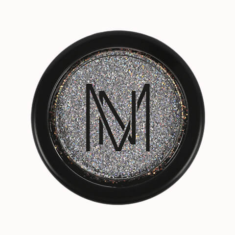MN GLITTER POWDER - 4 - HOLO SILVER image 0