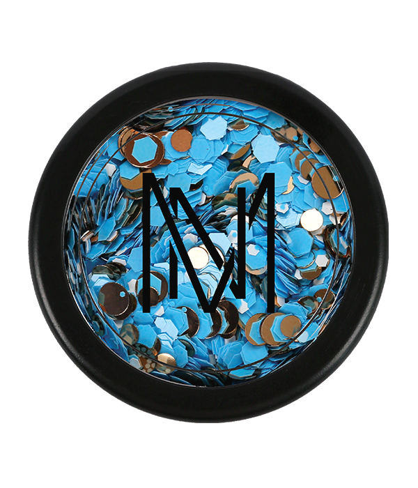 MN GLITTER - 3 - BLUE image 0
