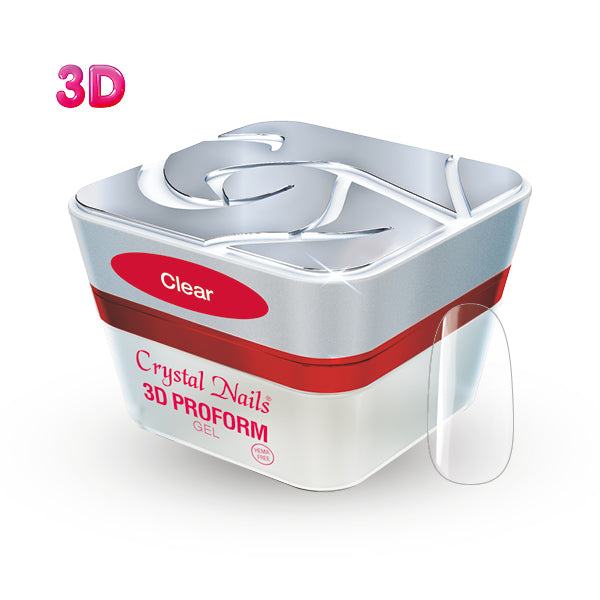 3D ProForm Gel - Clear - 5ml – Crystal Nails