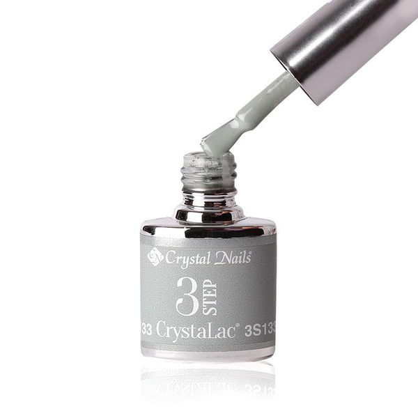 3Step Crystalac 3S133 4ml - Crystal Nails - flacon și aplicator