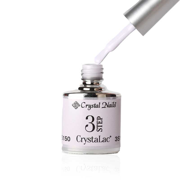3Step Crystalac 3S150 8ml - Crystal Nails - flacon și aplicator