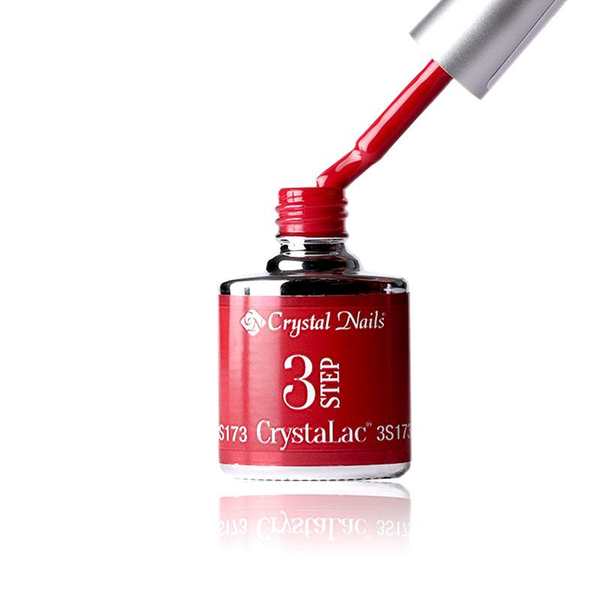 3Step Crystalac 3S173 8ml - Crystal Nails - flacon și aplicator