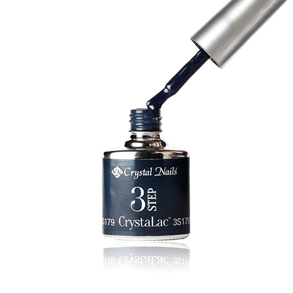 3Step Crystalac 3S179 8ml - Crystal Nails - flacon și aplicator