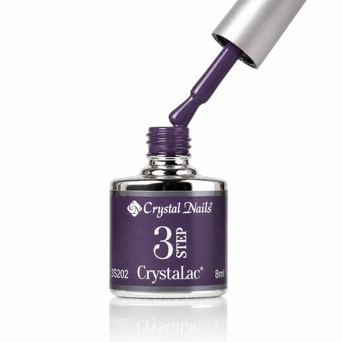 3Step Crystalac - 3S202 - 8ml - Crystal Nails