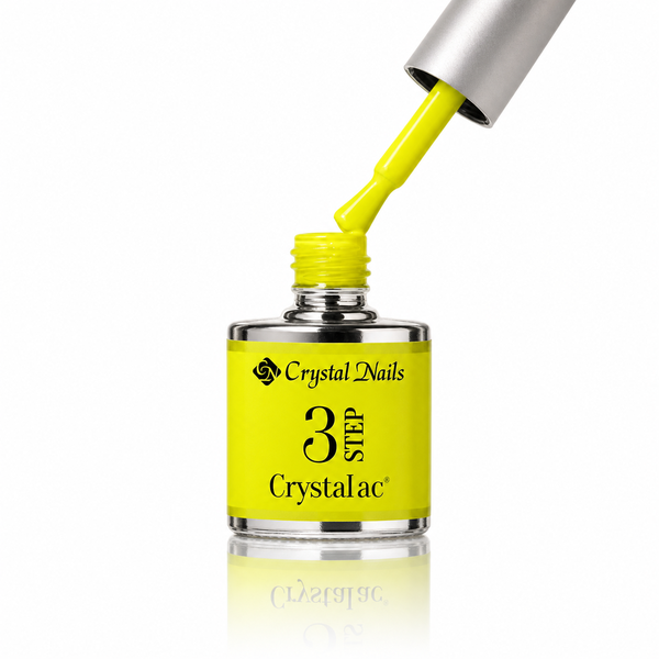 3Step Crystalac 3S213 8ml - Crystal Nails - flacon și aplicator