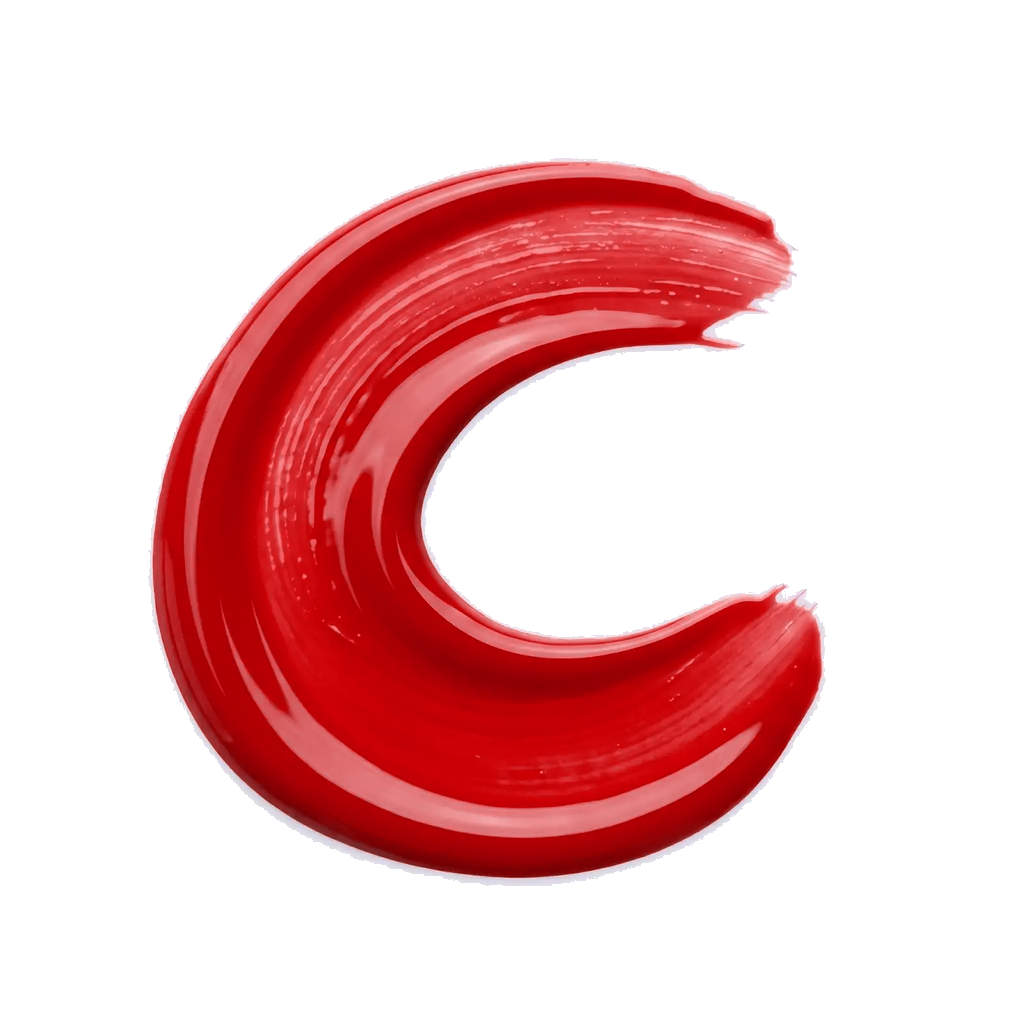 3Step Crystalac 3S223 Red - Crystal Nails - swatch culoare