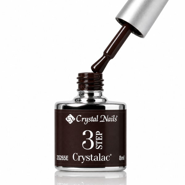 3Step Crystalac 3S265E 8ml - Crystal Nails - flacon și aplicator