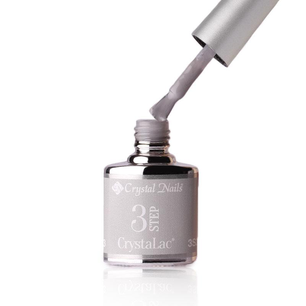 3Step Crystalac 3S3 8ml - Crystal Nails - flacon și aplicator