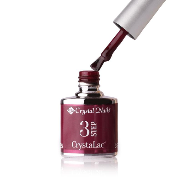 3Step Crystalac 3S5 8ml - Crystal Nails - flacon și aplicator