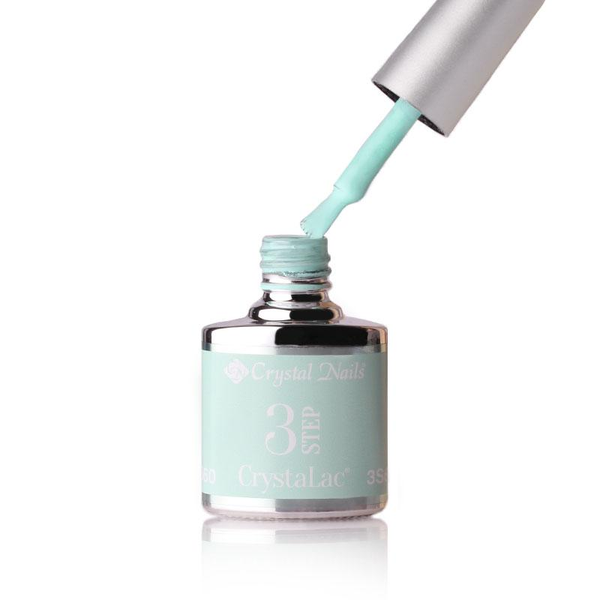 3Step Crystalac 3S60 8ml - Crystal Nails - flacon și aplicator