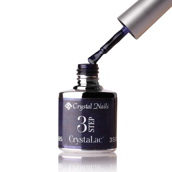 3Step Crystalac 3S95 8ml - Crystal Nails - flacon și aplicator