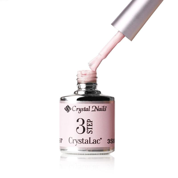 3Step Crystalac 3S97 8ml - Crystal Nails - flacon și aplicator