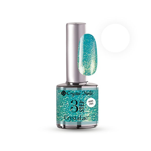 3Step Crystalac - Aurora - 3SA1 - 8ml - Crystal Nails
