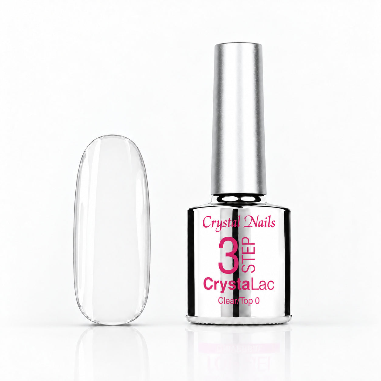 3Step Crystalac - Clear/Top 0 - 8ml - Crystal Nails