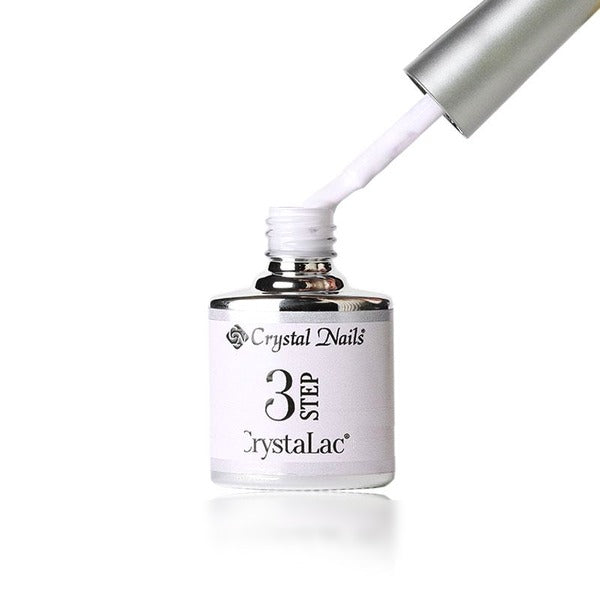 3Step Crystalac - Glowy White - 8ml - Crystal Nails