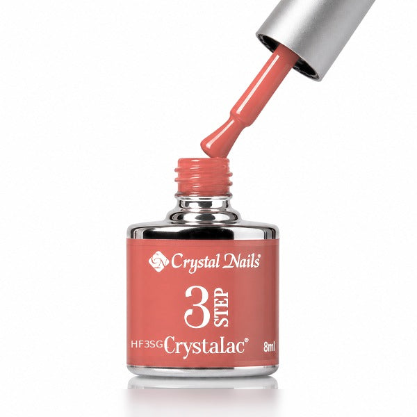 3Step Crystalac - Glowy Flamingo - HF3SG1 - 8ml - Crystal Nails