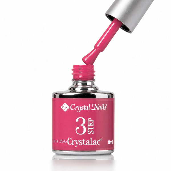 3Step Crystalac - Glowy Pink - HF3SG2 - 8ml - Crystal Nails