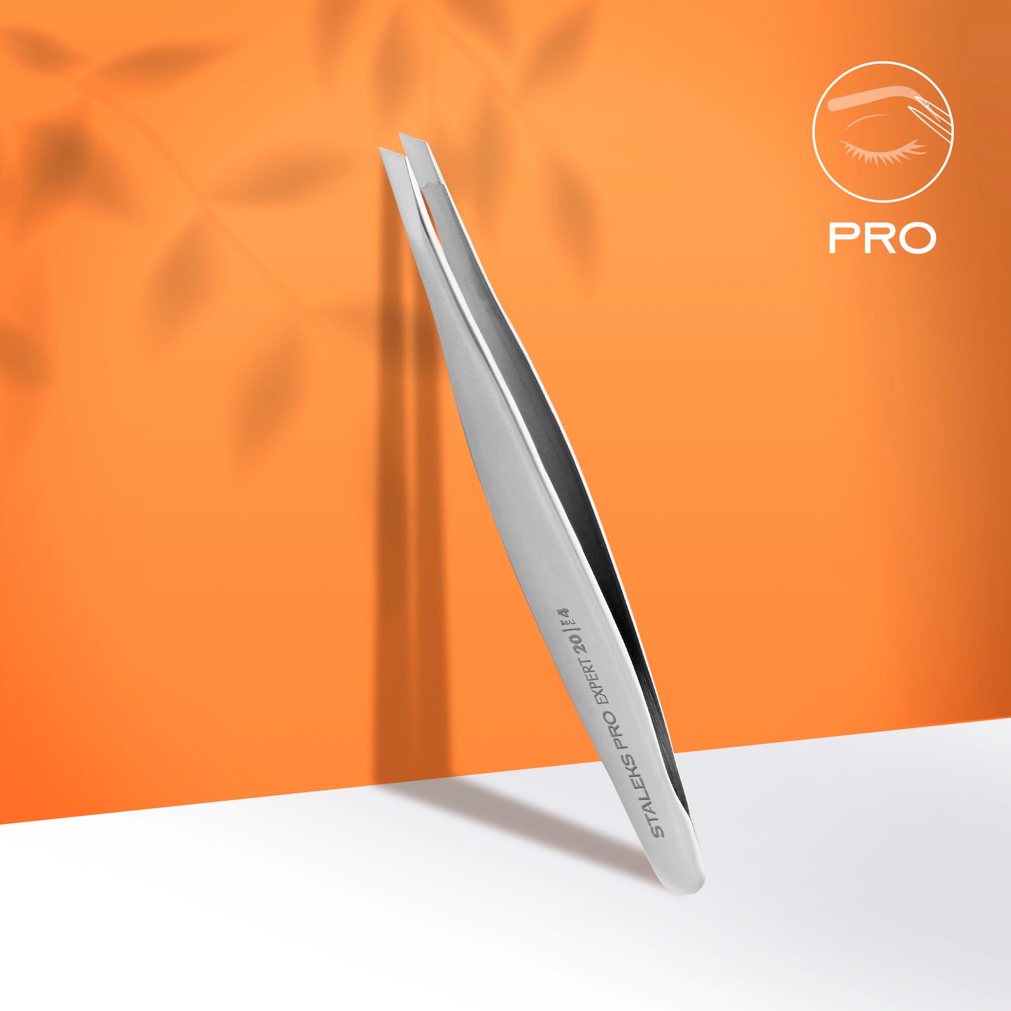 Pensetă Sprâncene Îngustă Teșită - EXPERT 20 Type 4 TE-20/4 - Staleks
