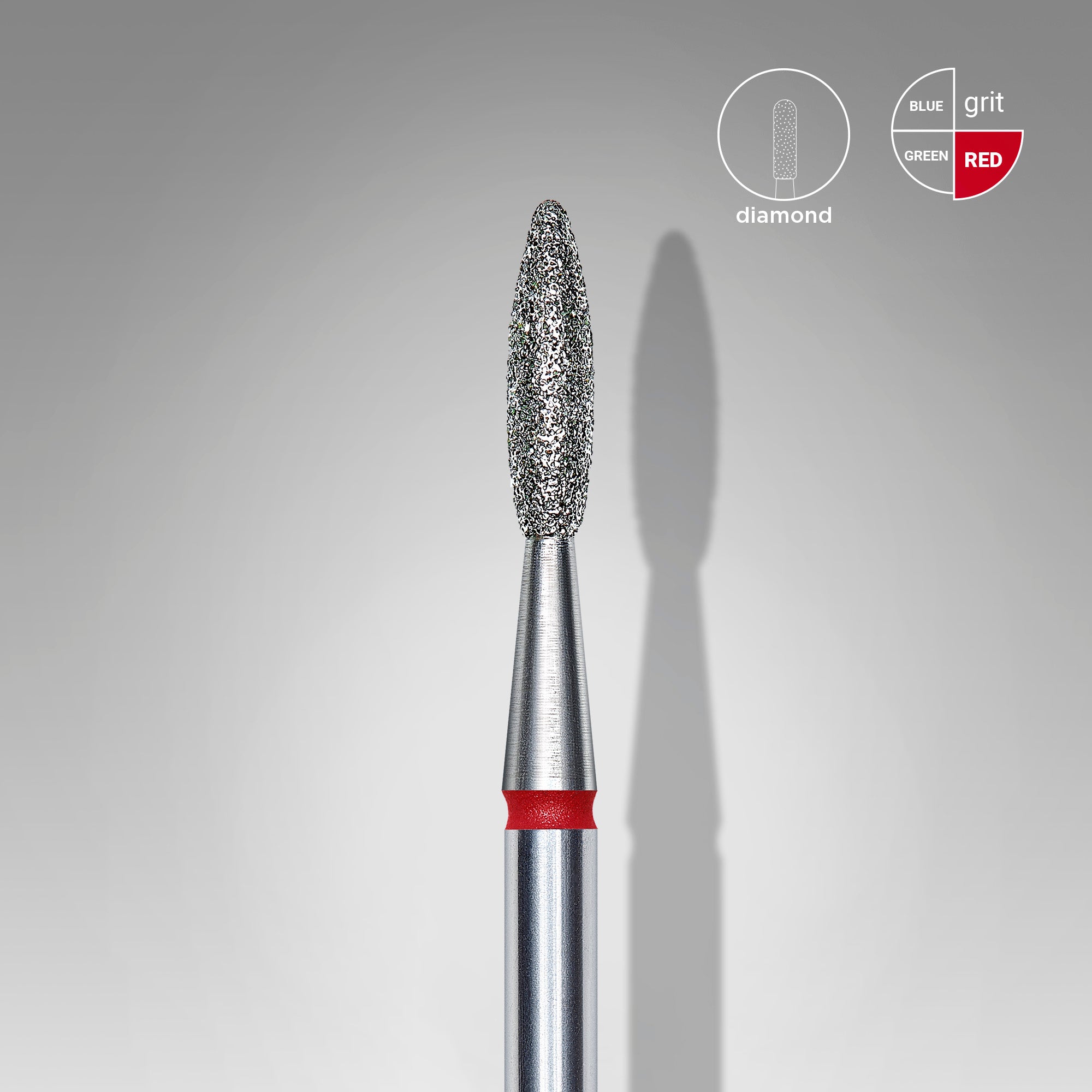 Cap Diamant Flacără Roșu - EXPERT 2,1/8 mm FA10R021/8 - Staleks