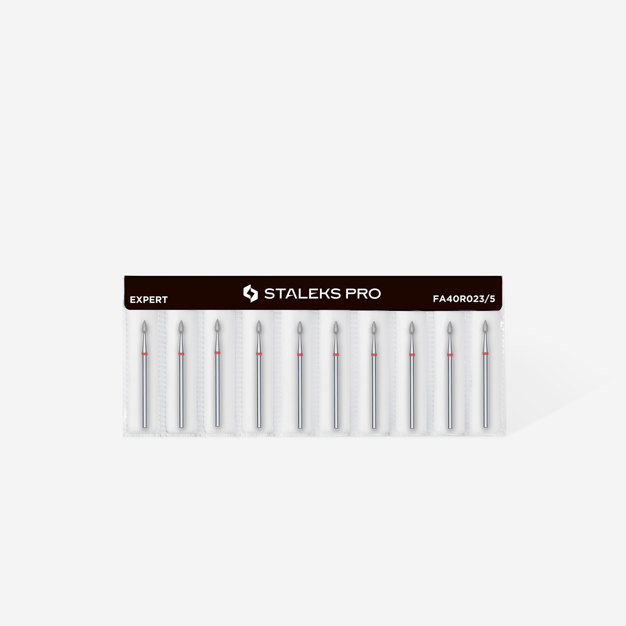 Cap Diamant Picătură Roșu - EXPERT 2,3/5 mm FA40R023/5 - Staleks