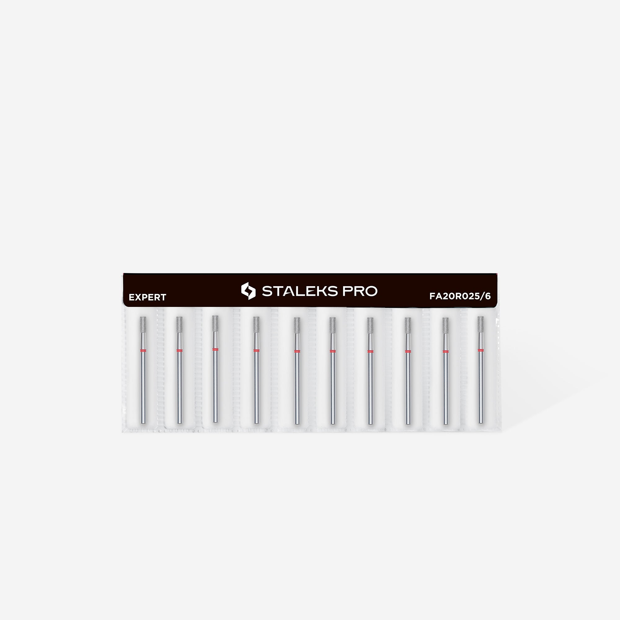 Cap Diamant Cilindru Roșu - EXPERT 2,5/6 mm FA20R025/6 - Staleks