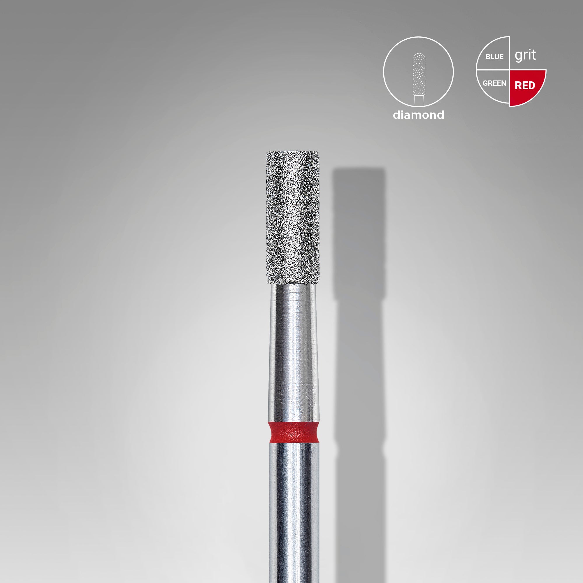 Cap Diamant Cilindru Roșu - EXPERT 2,5/6 mm FA20R025/6 - Staleks