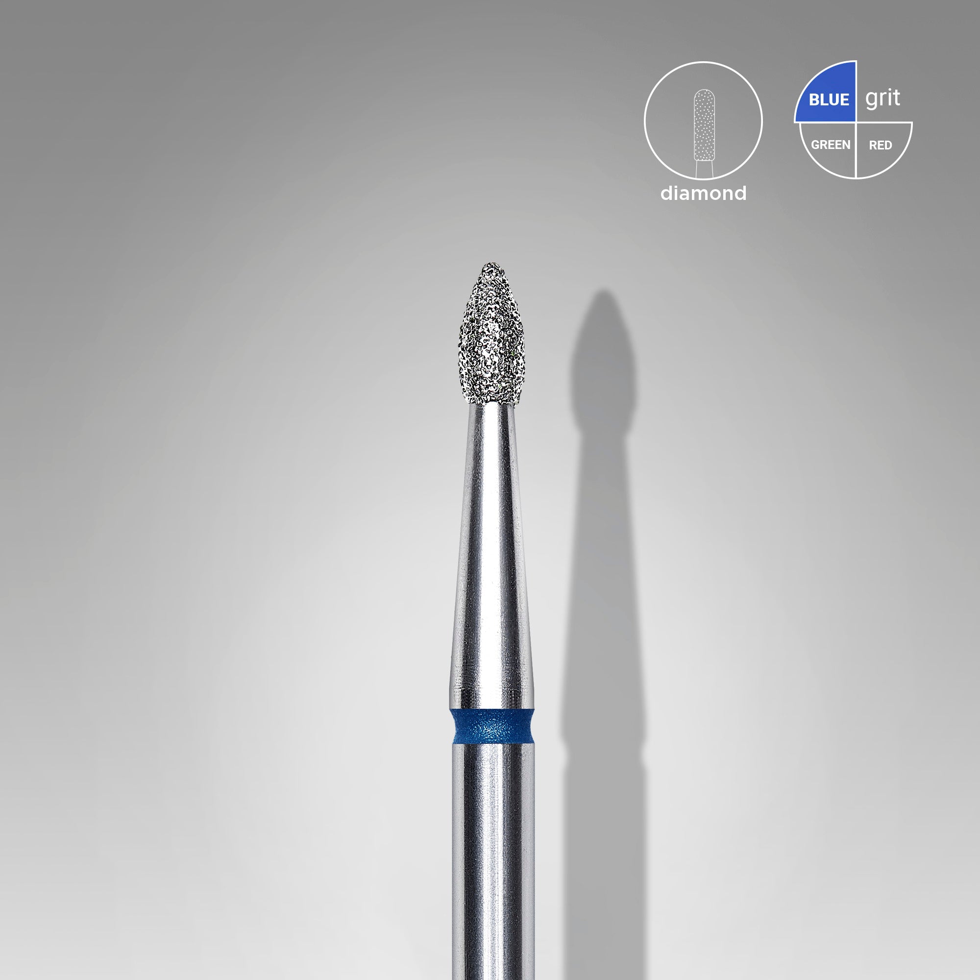 Cap Diamant Mugure Ascuțit Albastru - EXPERT 1,8/4 mm FA60B018/4 - Staleks