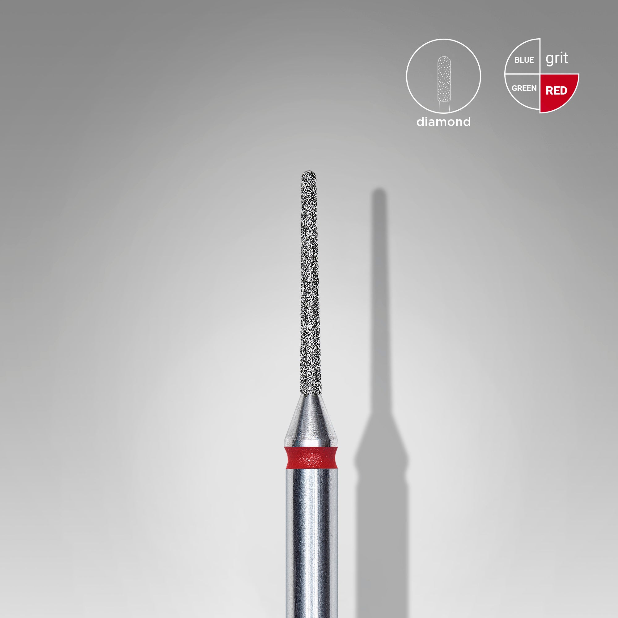 Cap Diamant Ac Roșu - EXPERT 1/10 mm FA80R010/10 - Staleks