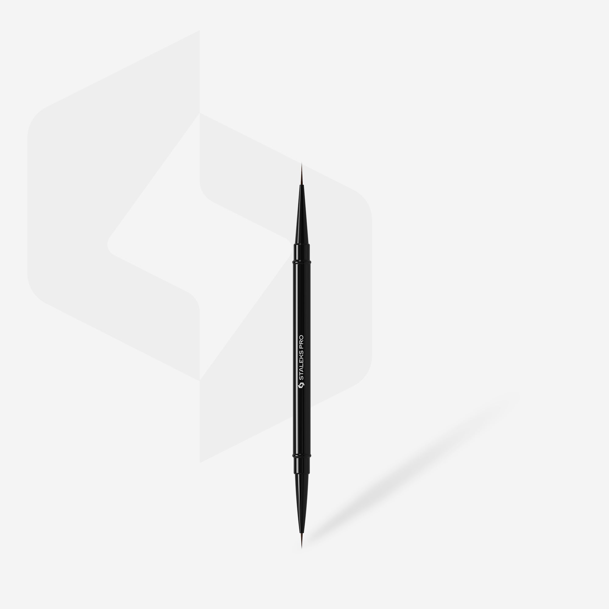 Pensulă Dublă Liner 7 mm / Liner 10 mm - EXPERT NBE-01/03 - Staleks