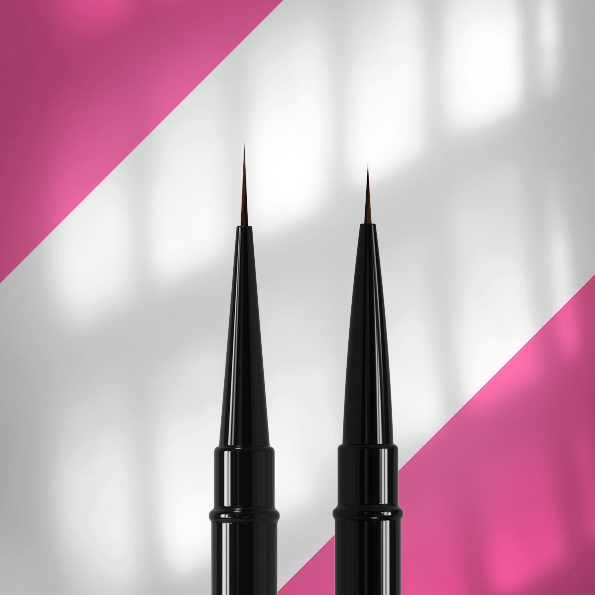 Pensulă Dublă Liner 7 mm / Liner 10 mm - EXPERT NBE-01/03 - Staleks