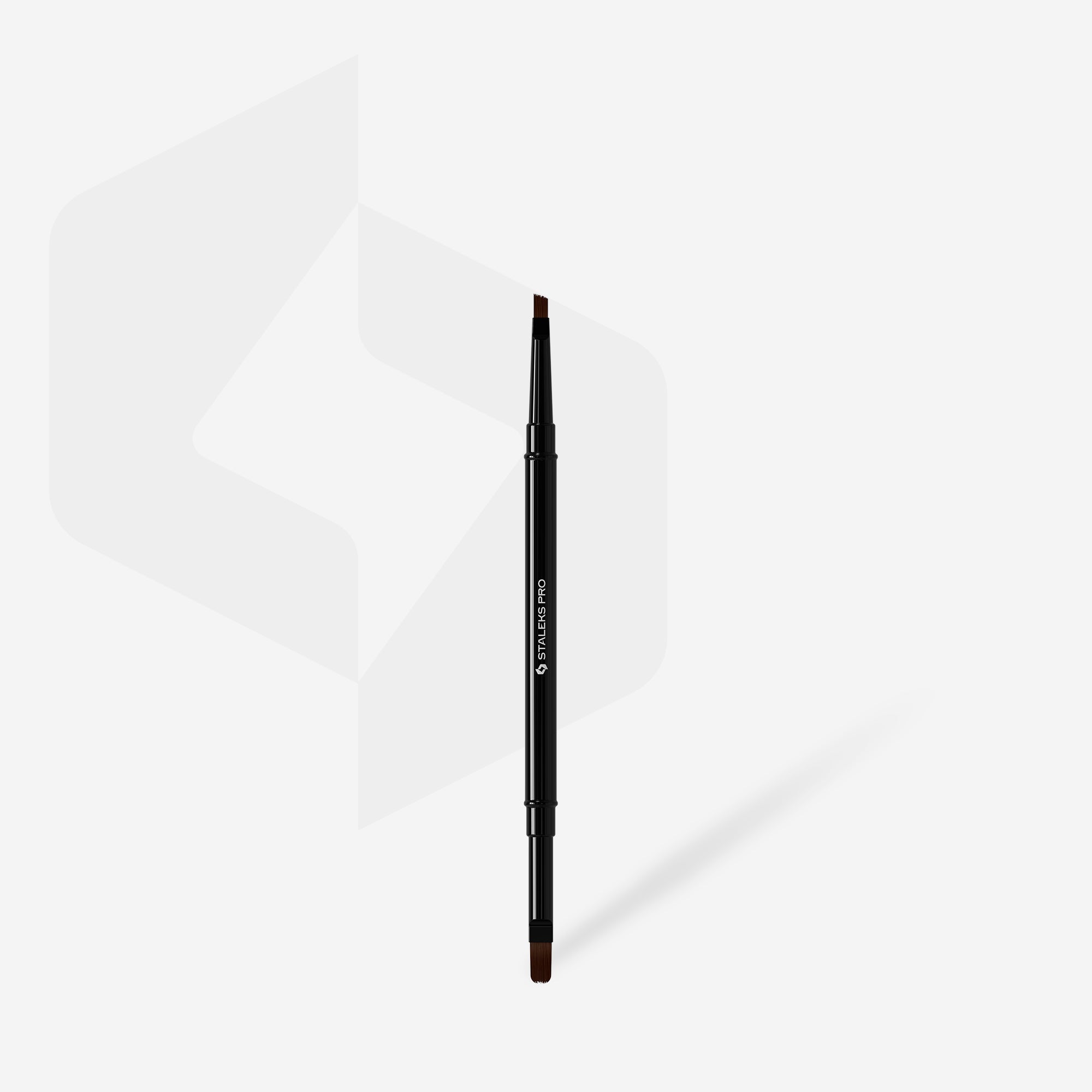 Pensulă Dublă Gel 11 mm / Gel 7 mm - EXPERT NBE-06/10 - Staleks