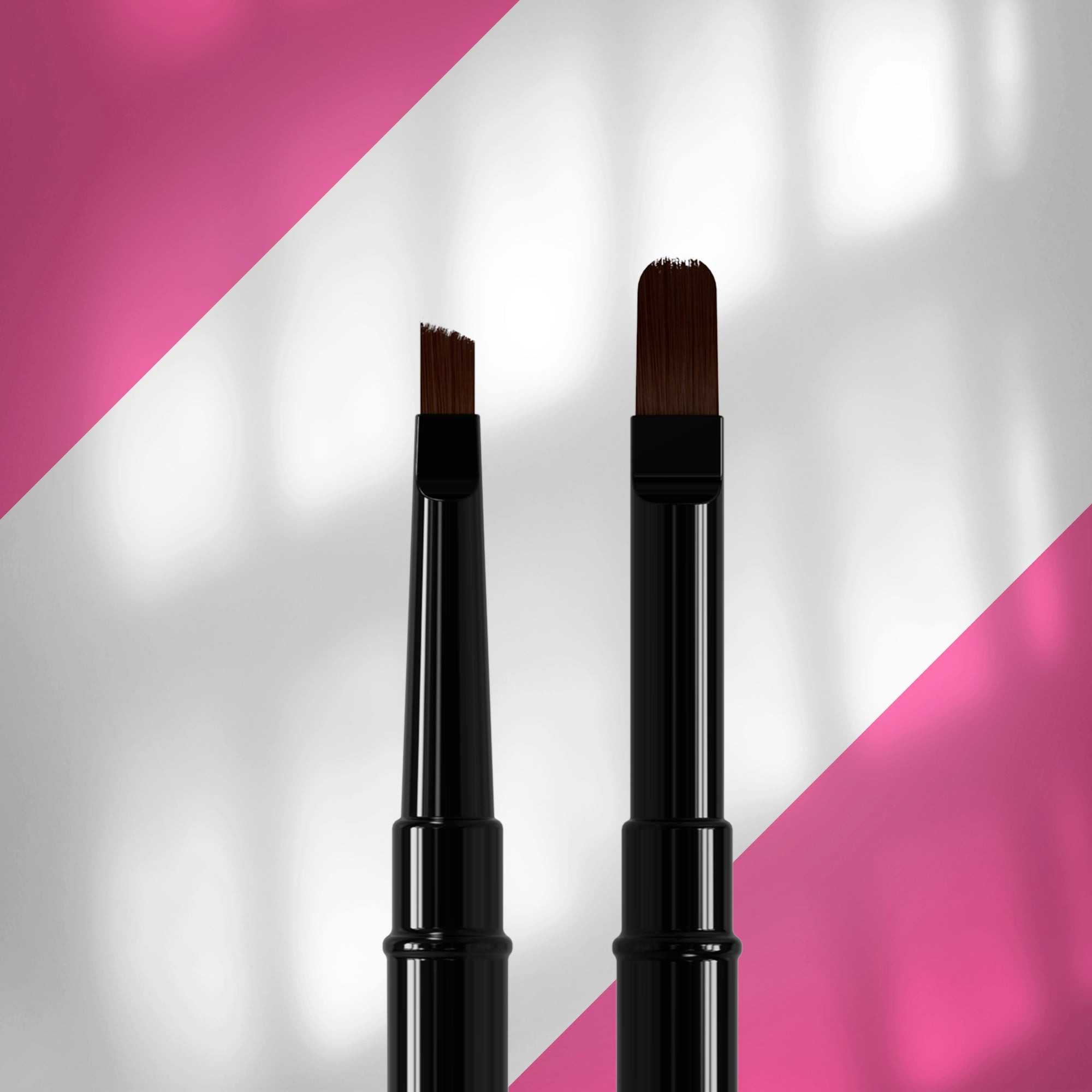 Pensulă Dublă Gel 11 mm / Gel 7 mm - EXPERT NBE-06/10 - Staleks