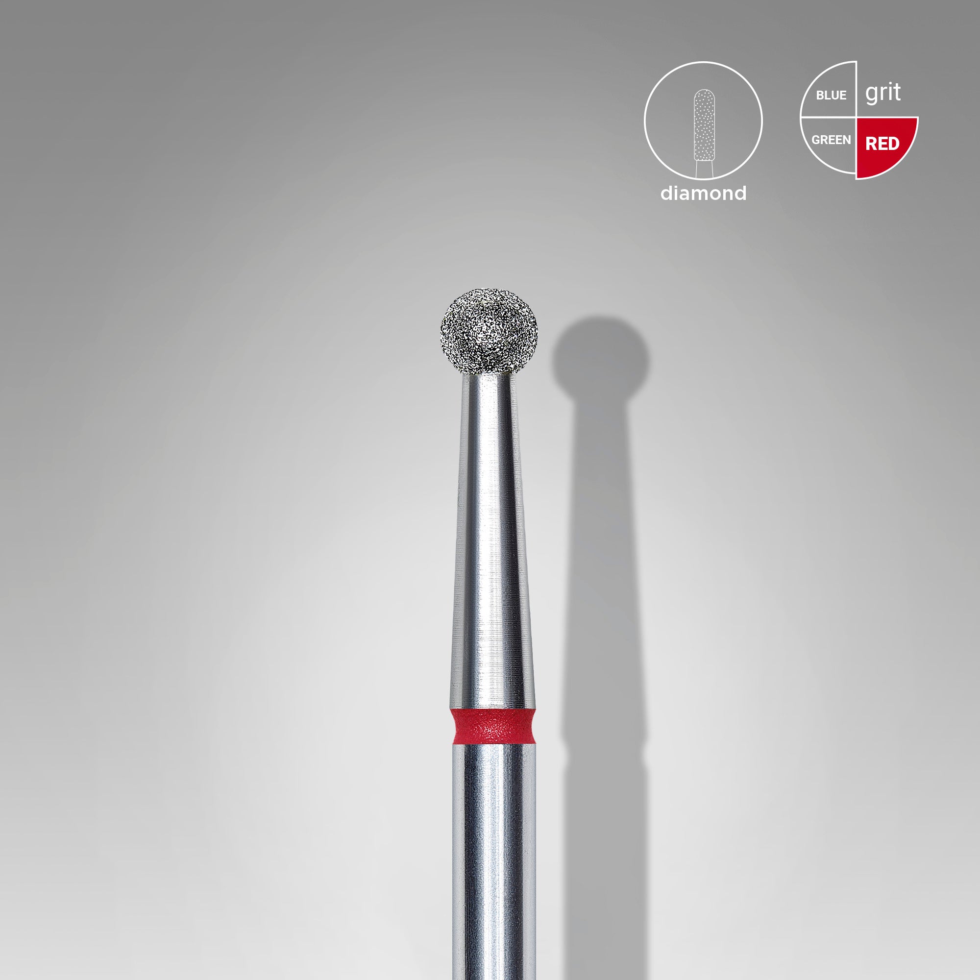 Cap Diamant Bilă Roșu - EXPERT 2,7 mm FA01R027 - Staleks