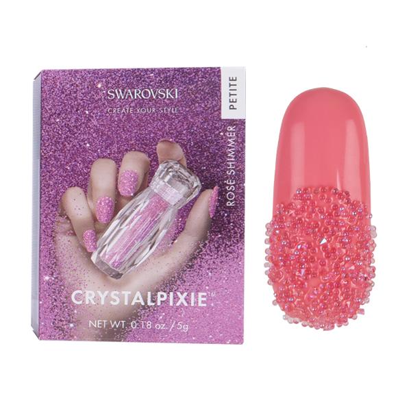 Swarovski Crystal Pixie - Petite Rose Shimmer - 5G image 0