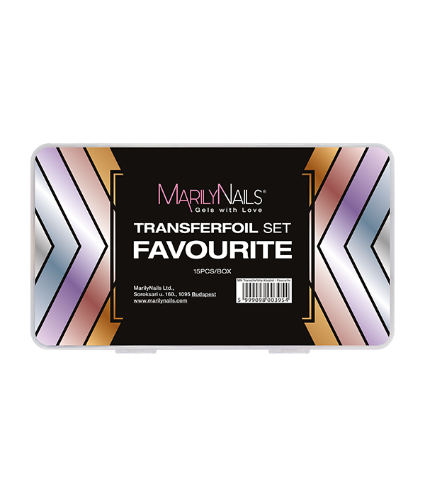 Set Folie de Transfer - Favourite - 15 buc - MarilyNails