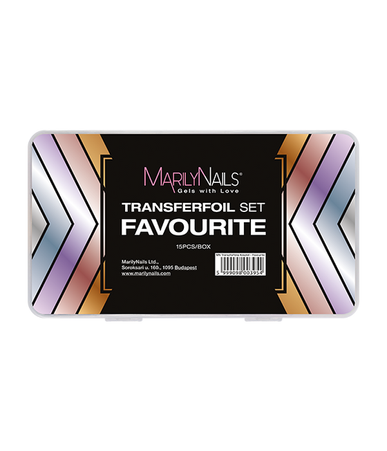 Set Folie de Transfer - Favourite - 15 buc - MarilyNails