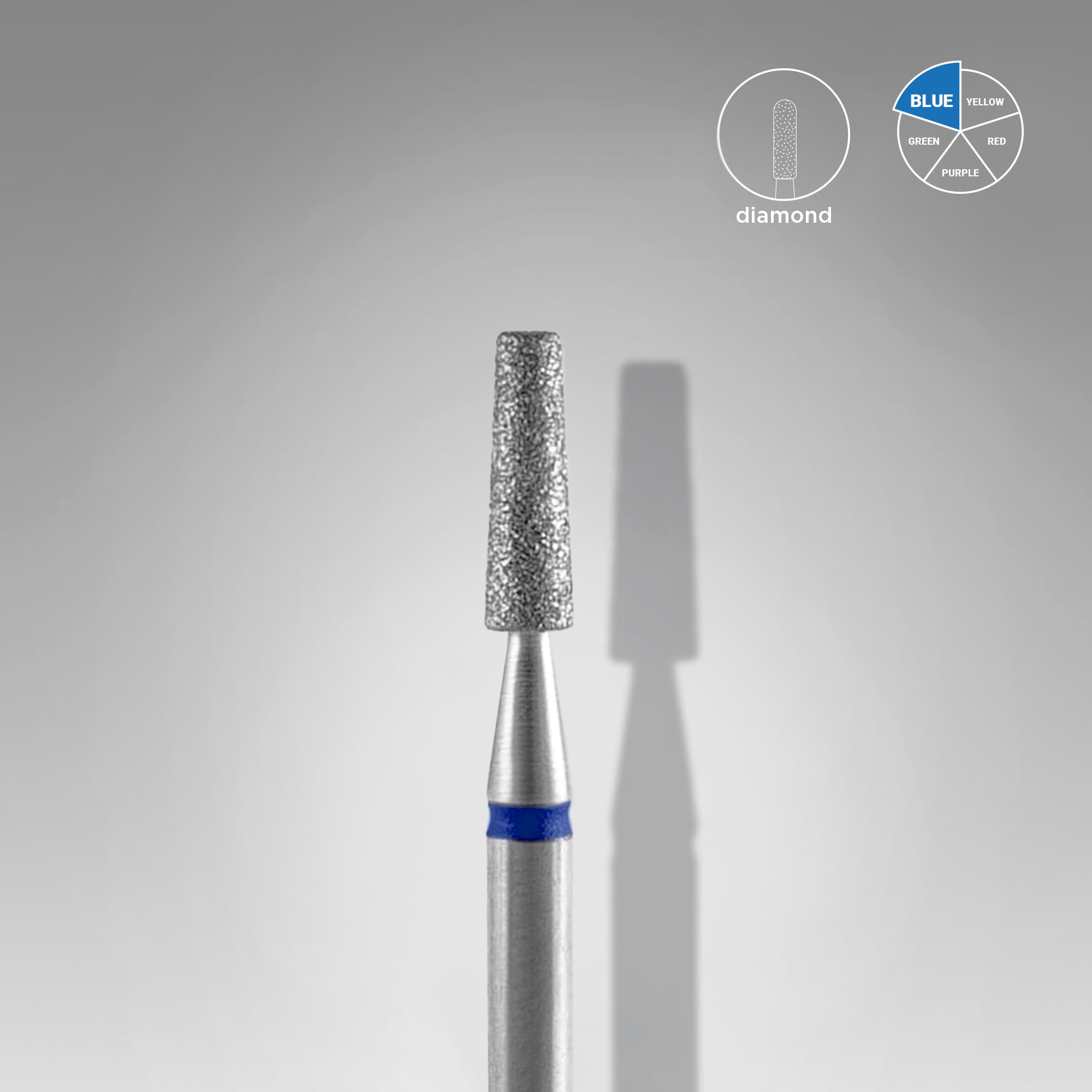 Cap Diamant Con Trunchiat Albastru - EXPERT 2,5/8 mm FA70B025/8 - Staleks