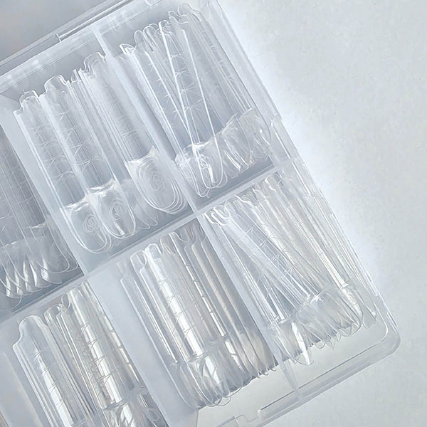 Xtreme Easy French Tip Box - 150 buc - Crystal Nails