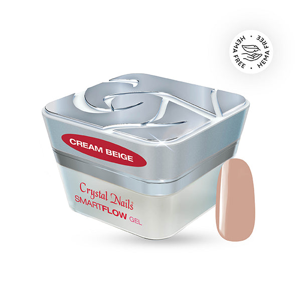SmartFlow Builder Gel - Cream Beige – Crystal Nails