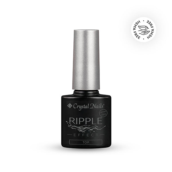 Ripple Effect Top Gel - Clear - 4ml - Crystal Nails