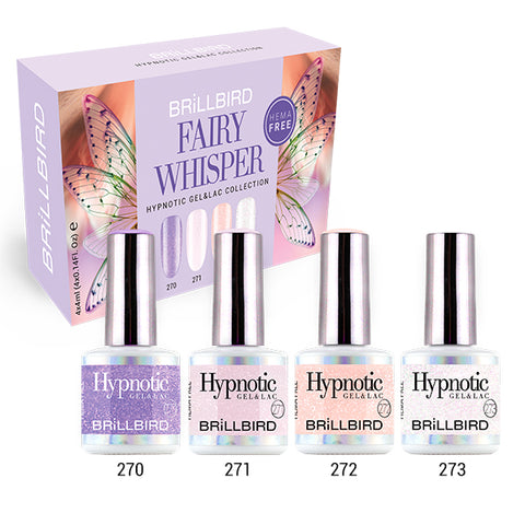 Kit Hypnotic Gel&Lac Fairy Whisper - 4x - 4ml - BrillBird