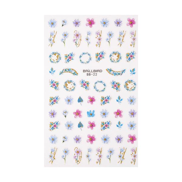 Nail sticker BB-22 - BrillBird