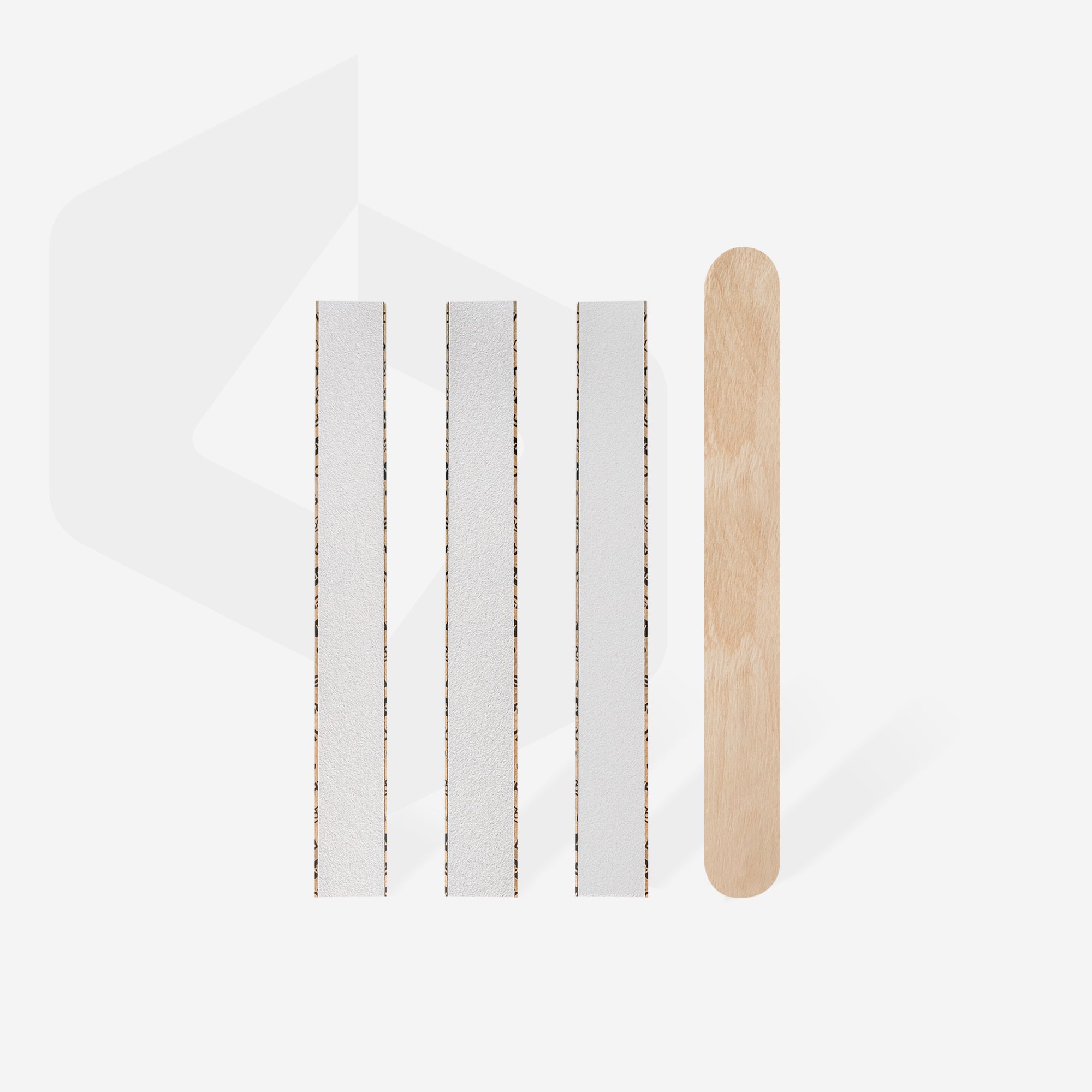 Set Test Pile PapmAm - EXPERT 22 100/180/240 + Bază Lemn - Staleks