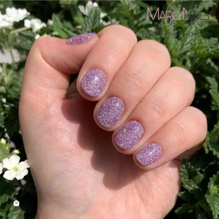 MN GLITTER POWDER - 5 - HOLO PURPLE image 3