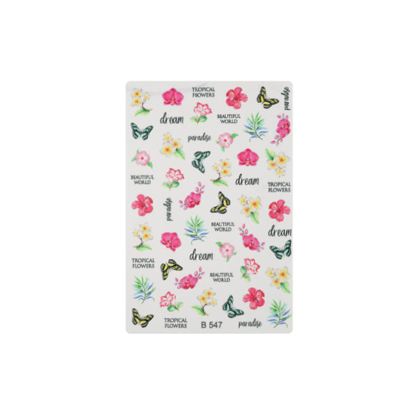 Abtibild Unghii Water - Tropic Elements image 0