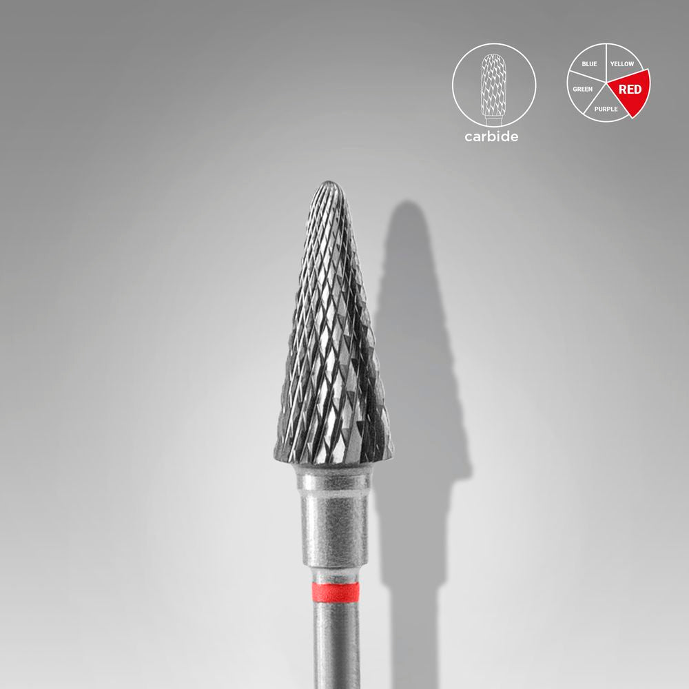 Cap Carbid Con Roșu - EXPERT 6/14 mm FT71R060/14 - Staleks