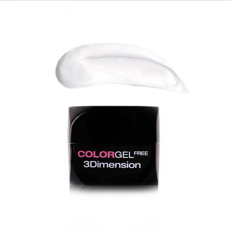 3D DIMENSION COLOR GEL FREE - WHITE - 3ml image 0